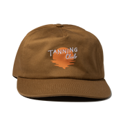 Brown baseball cap