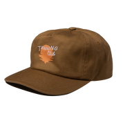 Brown baseball cap